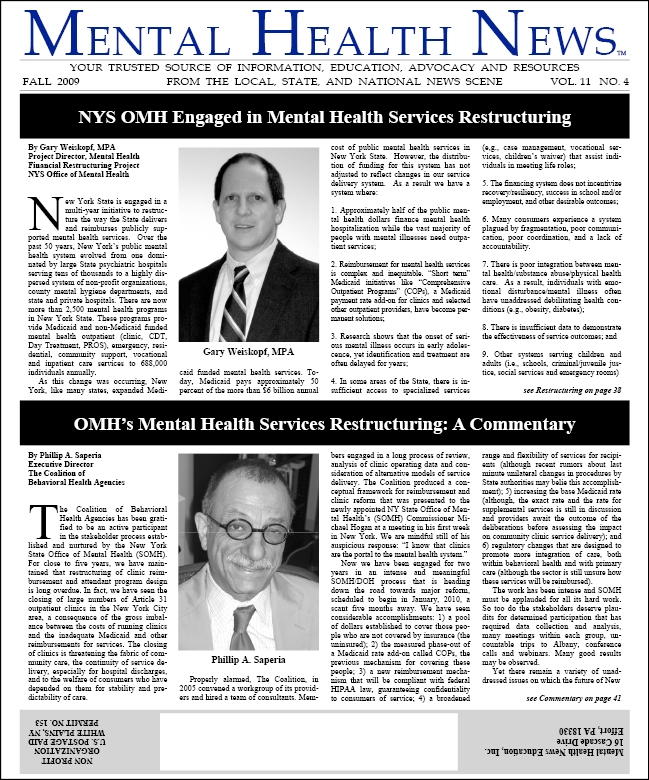 MHN Fall 2009 Issue