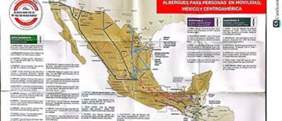 Current Migration Routes Through Mexico