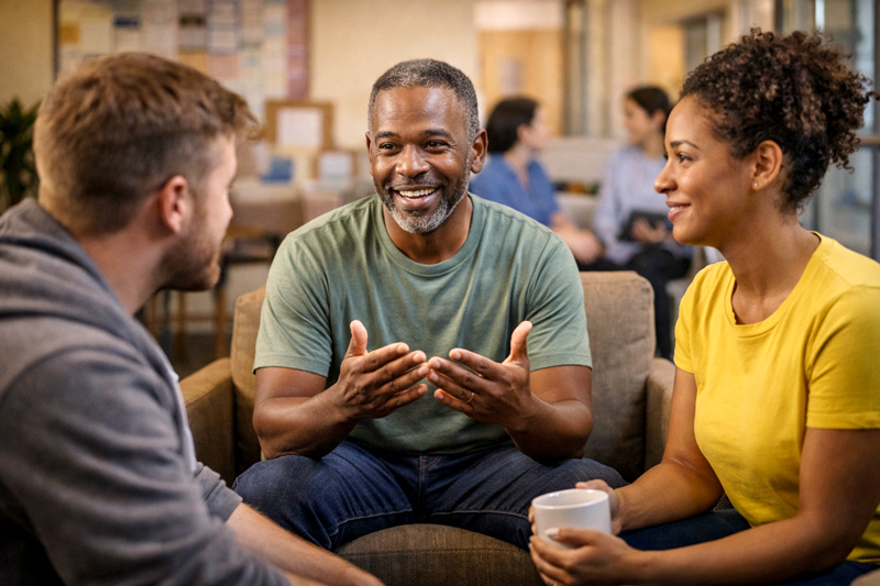 Supportive Conversation with a Peer Specialist