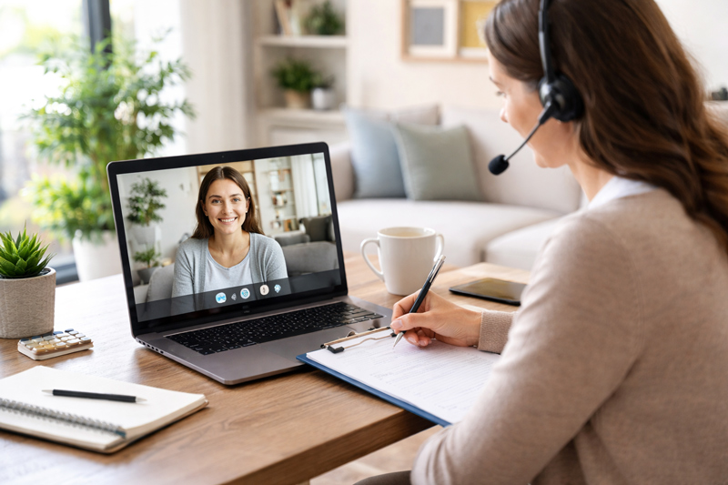 Mental Health Telehealth Session