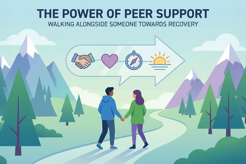 Peer Support Walking Towards Recovery