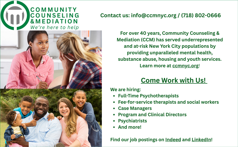 Community Counseling and Mediation