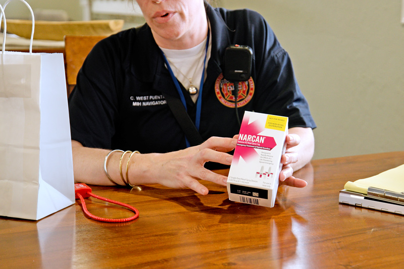 The Alternative Response Team responds to less acute behavioral health and substance use emergences, including overdoses. Team members provide immediate treatment as well as resources that connect a person to recovery. 