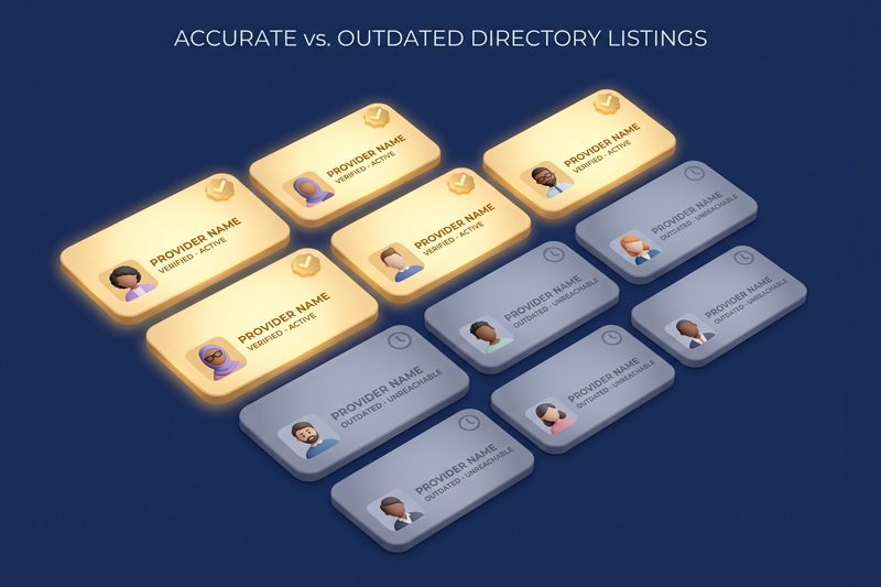Provider Directory Verification Grid