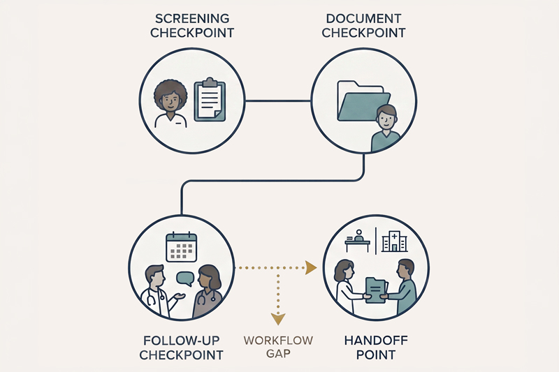 Suicide Care Workflow Gap