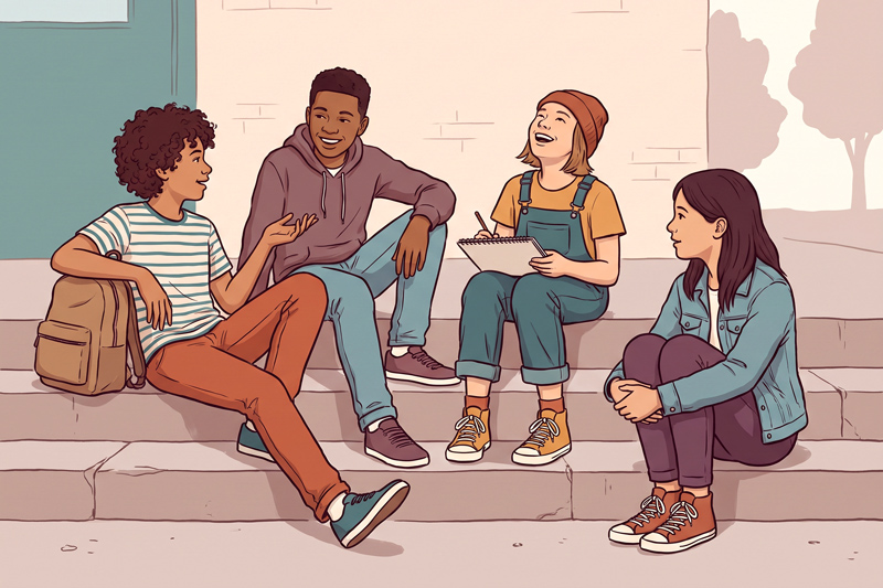 Youth Affirming Body Image Image Conversation Space