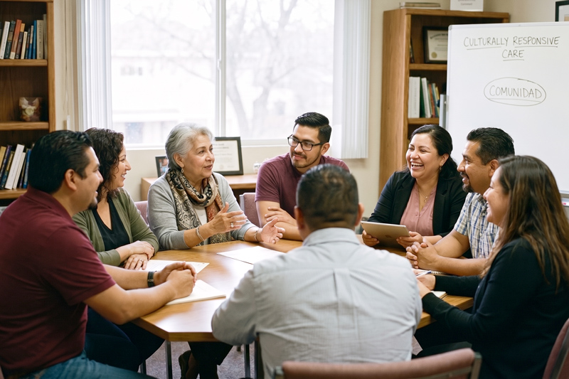 Bicultural Leadership Team Discussion