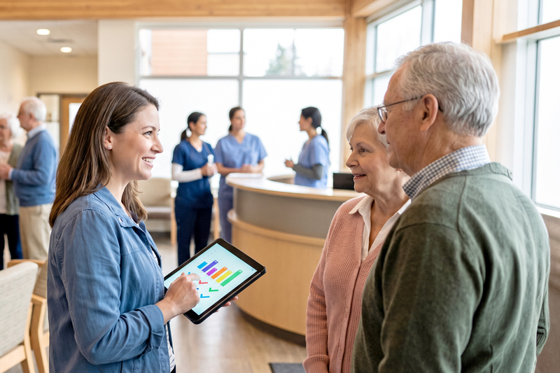 Clinician Reviewing Care Plan With Patient
